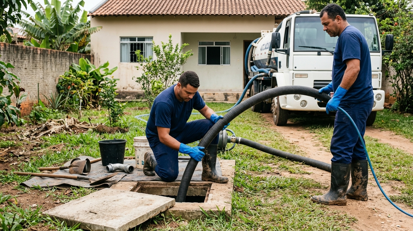 Sucção de Fossa na Alegria, Campos dos Goytacazes‑RJ
